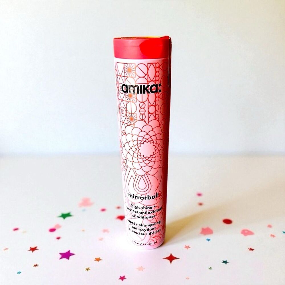Amika Mirrorball High Shine + Protect Antioxidant Conditioner NWOB 9.2 oz